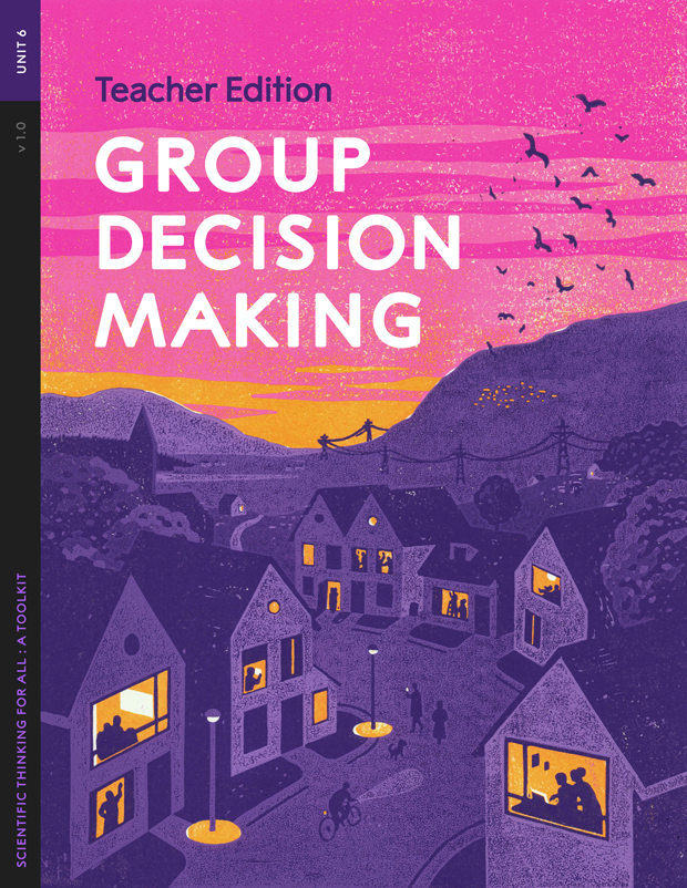Unit 6 Teacher Edition cover: Group Decision-making